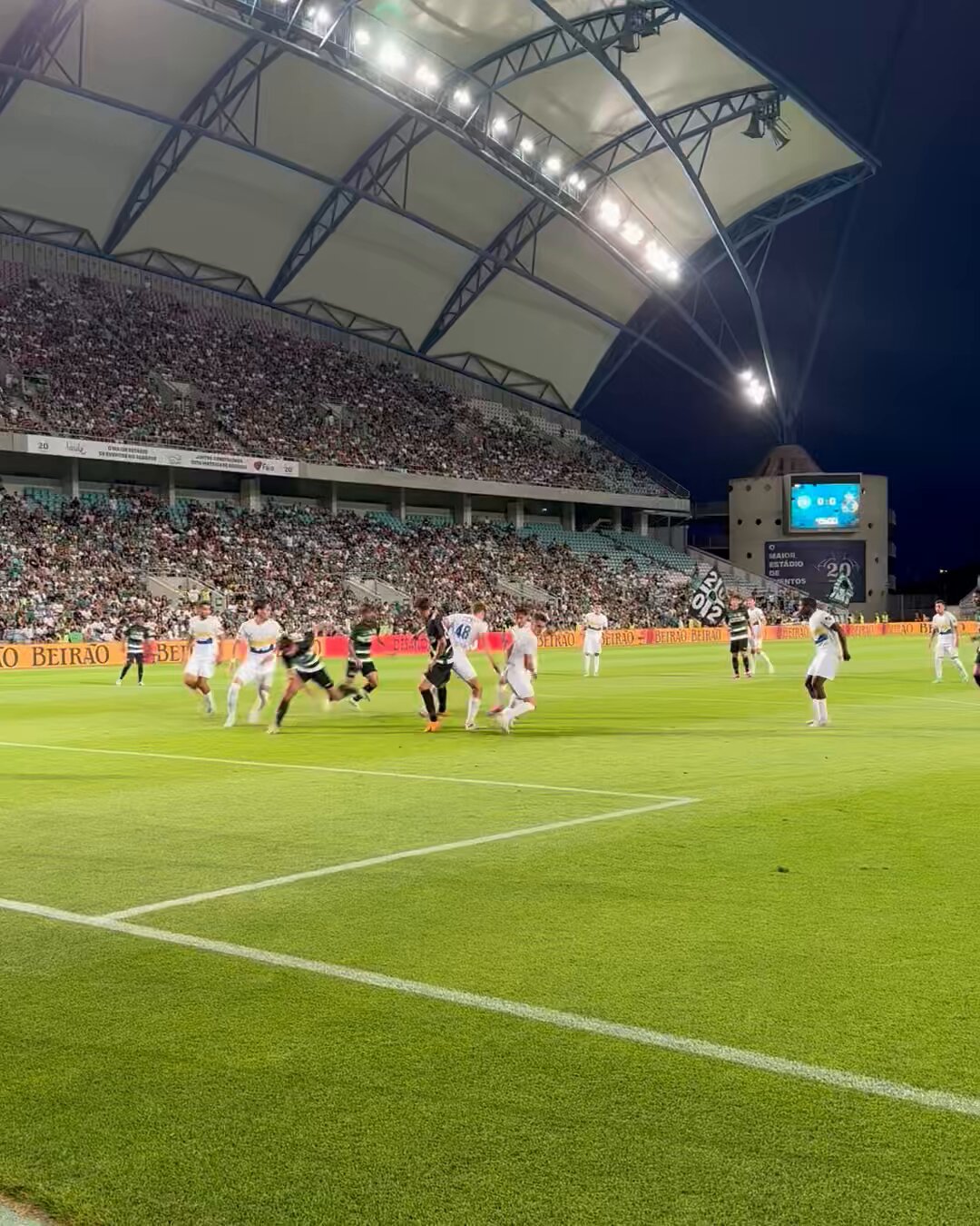 Rafael Nel inaugura o marcador no Algarve 🤩#SCPUSG// 1-0