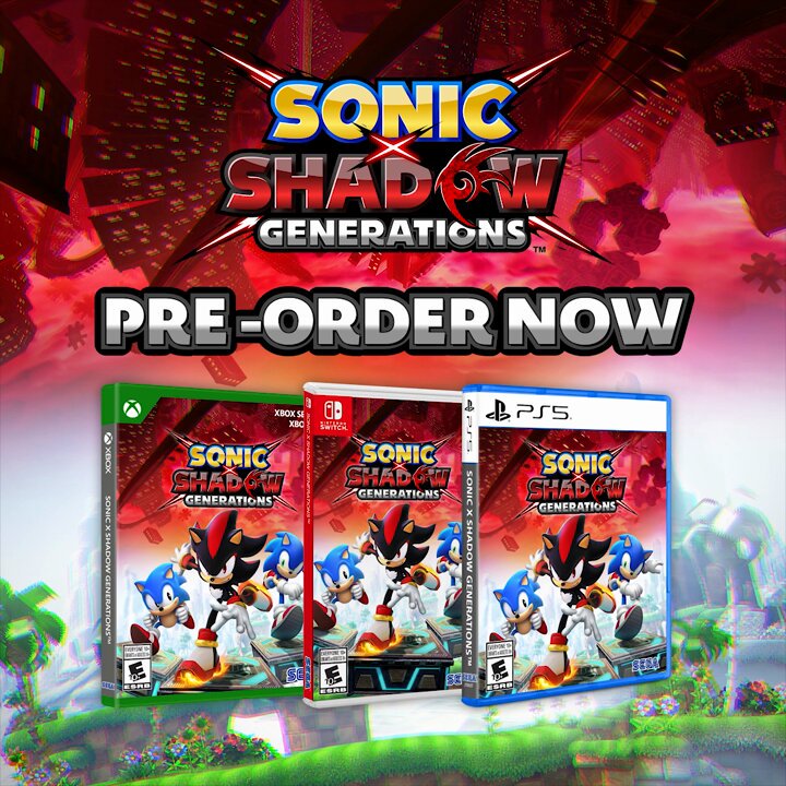 プレステ ソニックｘシャドウ ジェネレーション　B2両面ポスター ソニック・ザ・ヘッジホッグ【公式】 on X: 