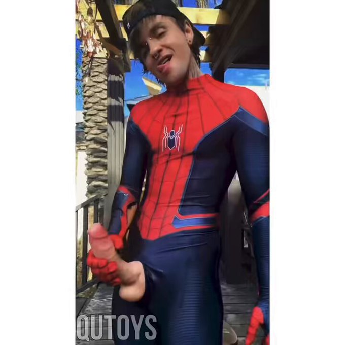 spiderman has a new favorite dick ??@QUTOYS_official get ur own & be my dick twin here https://t.co/sm5uEDUcVt