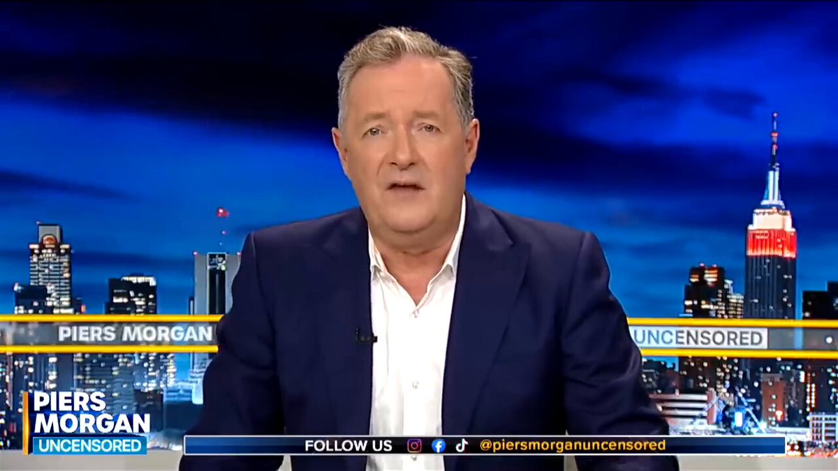 Piers Morgan (@piersmorgan) / X