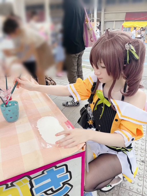 Twitterのコスプレ動画1