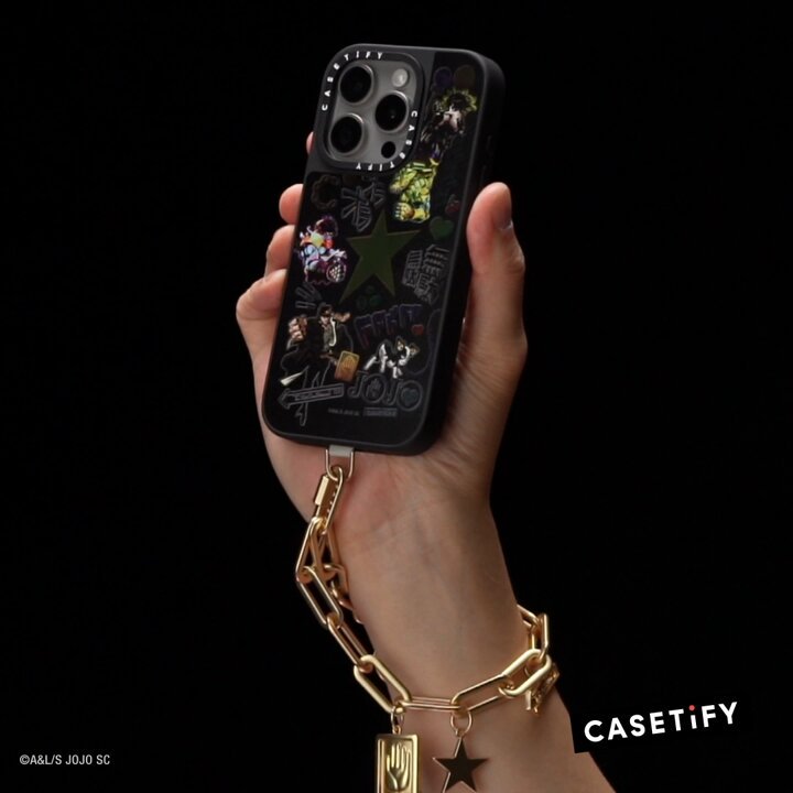 ジョジョの奇妙な冒険 iPhoneケースケスティファイ 最新版】CASETiFYジョジョの奇妙な冒険 スターダスト