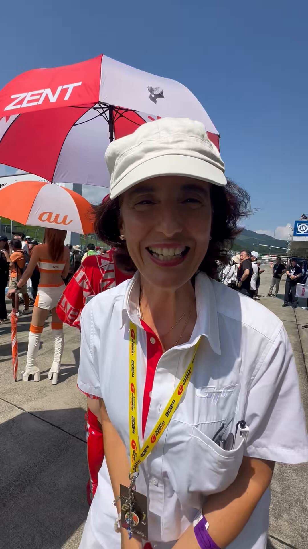 スーさん めずらしい髪型してますね( ¯꒳​¯ )ᐝ ファンの方が31号車の