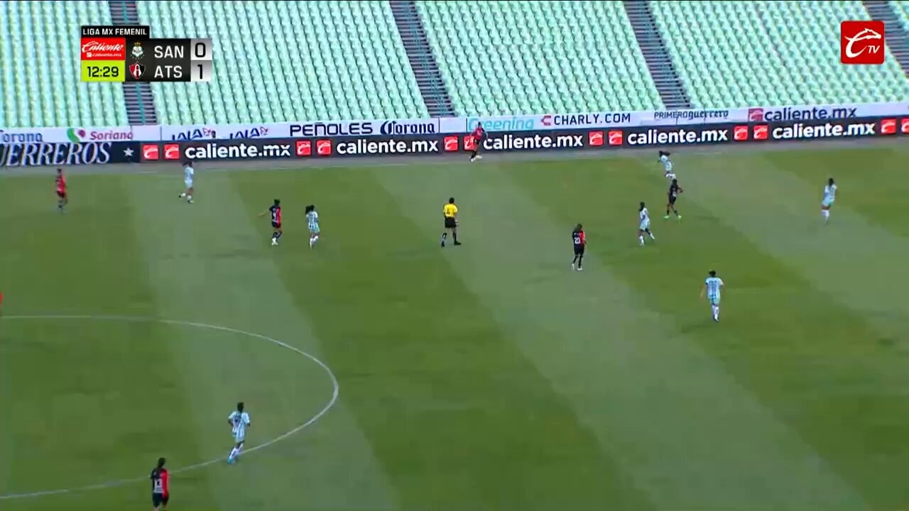 Y @AtlasFCFemenil luciéndose en la casa de Santos: Parte II🔥🔥🔥 #LigaMxEnCTV