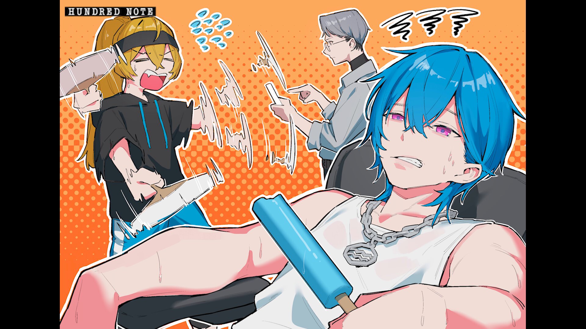 公式】ハンドレッドノート on X: 