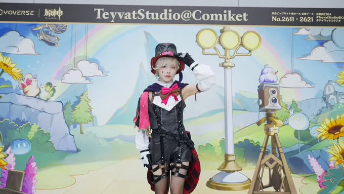 Twitterのコスプレ動画3