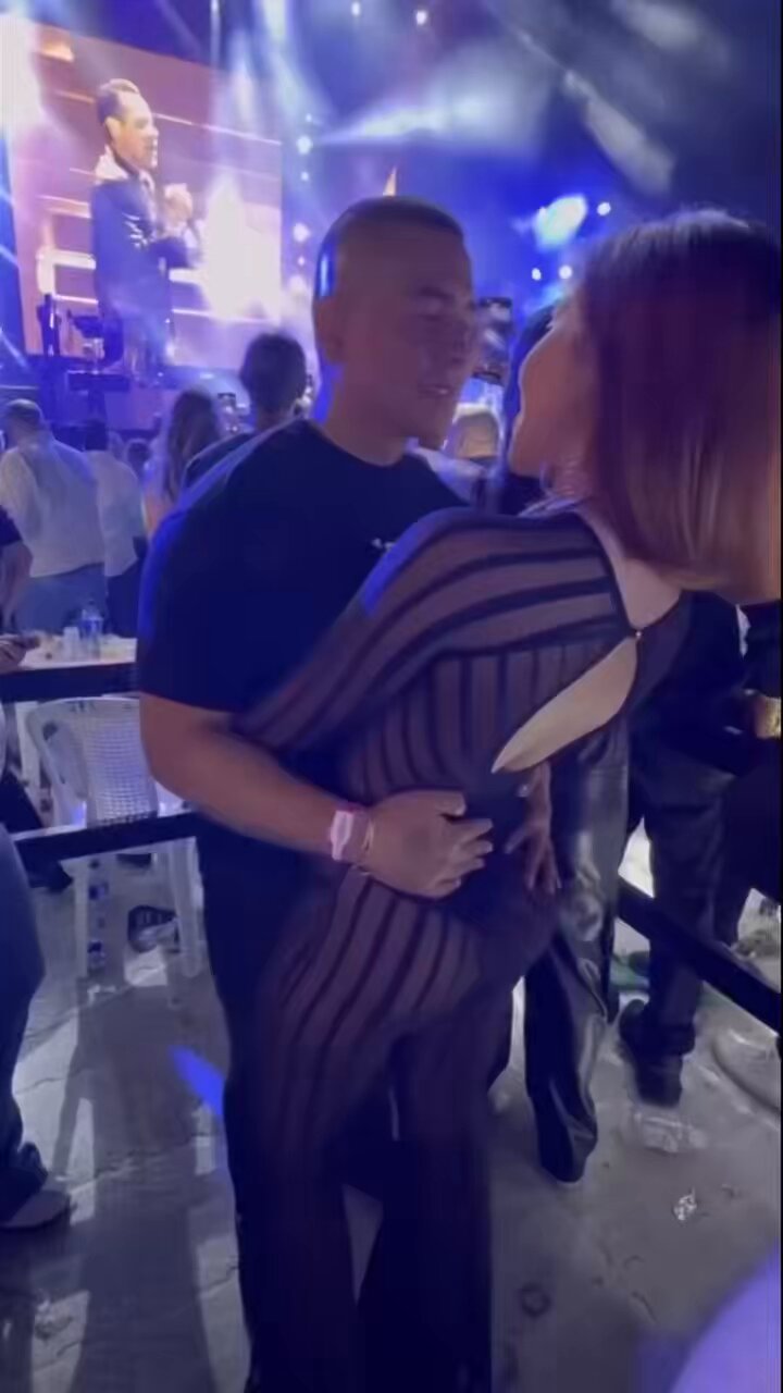 Aida Victoria y Juan David Tejada (Imagen difundida en redes sociales)
