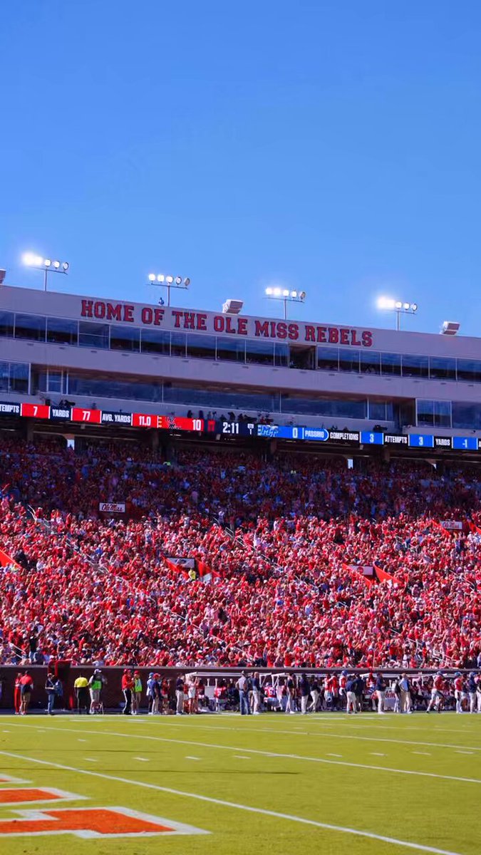 Ole Miss Rebels game day atmosphere in 2025