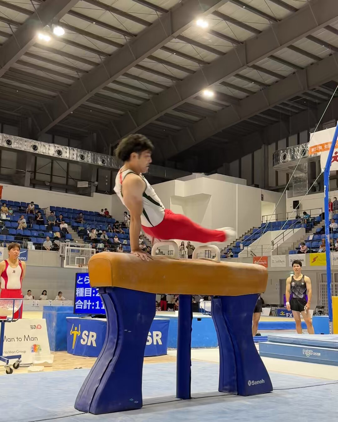 パリオリンピック 体操 岡慎之助 直筆サイン色紙 目立った傷や汚れなし
