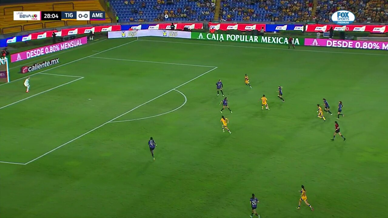 Cerca, muy cerca nos quedamos en esta gran jugada a la ofensiva de inaugurar el marcador.