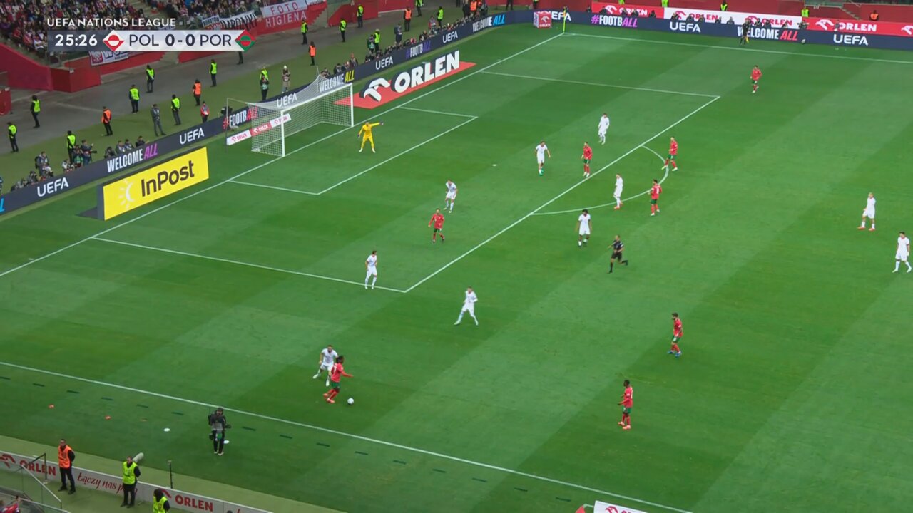 Beautiful team goal by Portugal, scored by Bernardo Silva! 🇵🇹👏