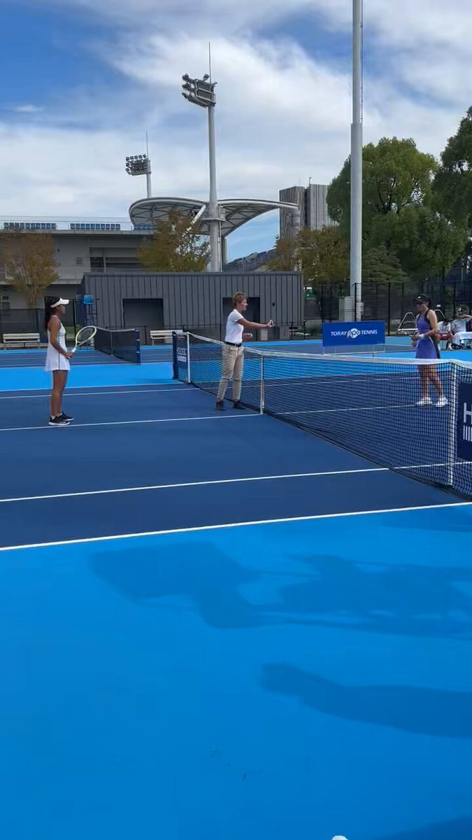 東レ PPO テニス 2024 2024年10月19日(土) アウトドアコート 第2試合