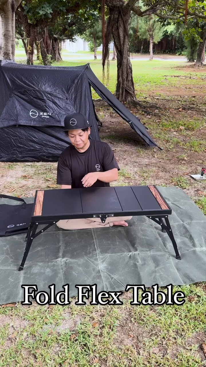 ZEN Camps FoldFlex Table IGT igt テーブル 再入荷】ZEN camps（ゼンキャンプス）FoldFlex Table - hinataストア