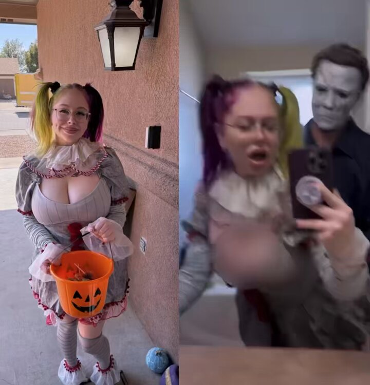 WHO SAW THE FULL TRICK-OR-TREATER VIDEO?? https://t.co/G1K9bLCIqB