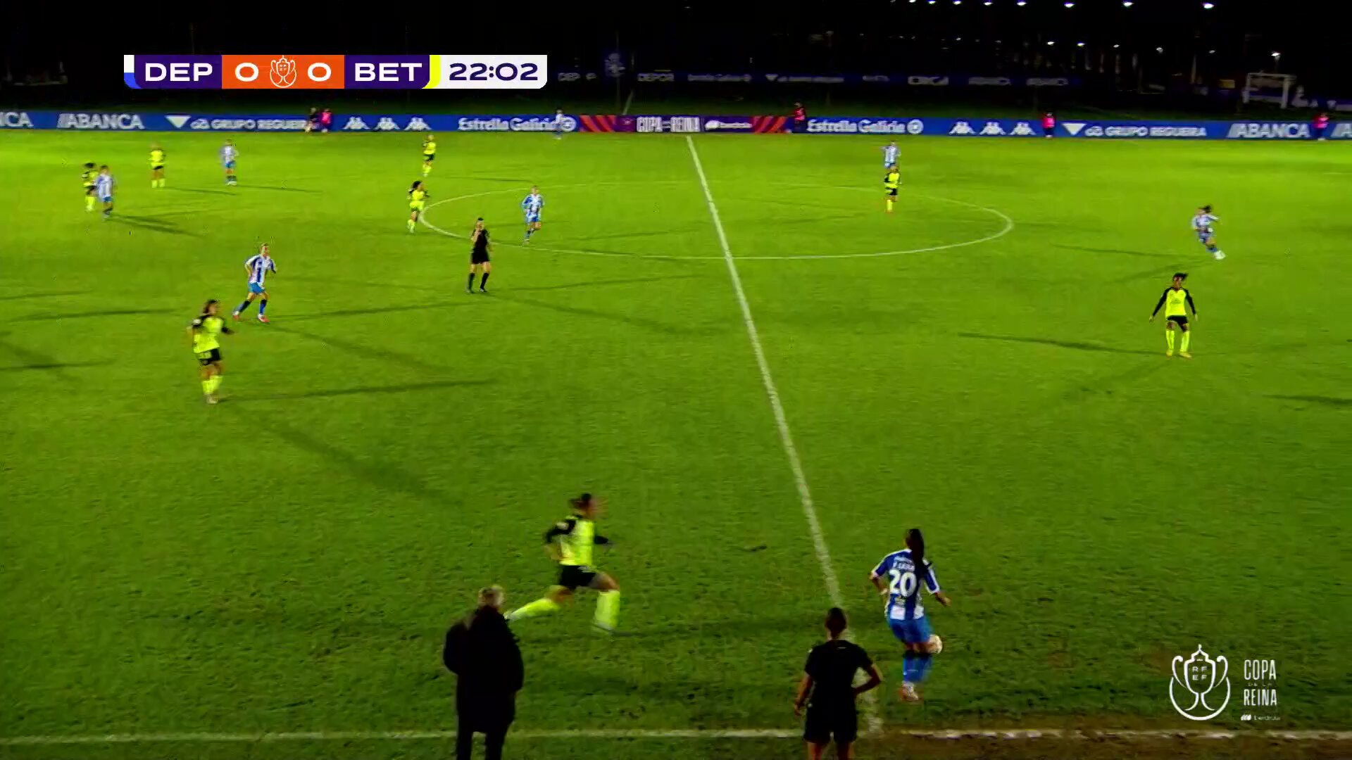  23'➡️ ADT caza un balón dentro del área para poner por delante a las gallegas.📺 @teledeporte#CopaDeLaReina @iberdrola false #FutFemRFEF