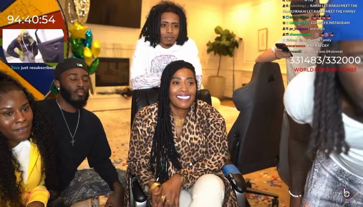 Kai Cenat's Mother (Mama Cenat) Gives one of the best wholesome