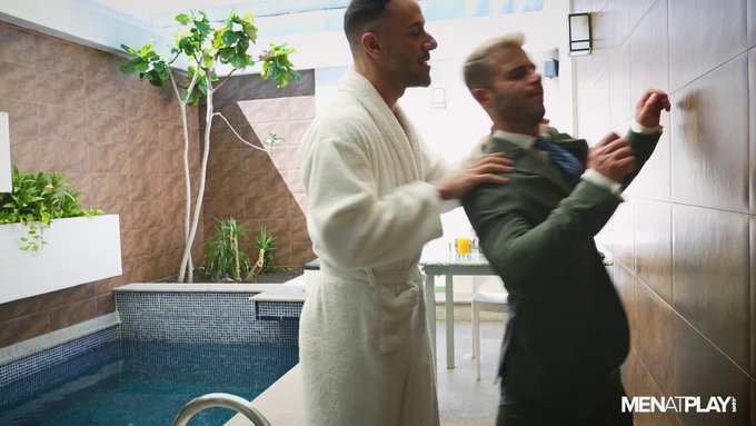 My new super hot video is out now at @Menatplaycom with the sexy portuguese @GustavoCruzxxx by @RaulMarcos15