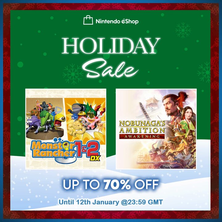 Eshop christmas sale 2019 discount