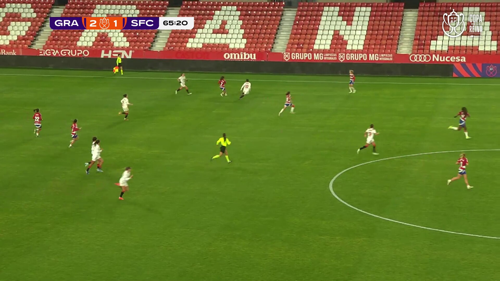 ⚽️ ¡Abre brecha el Granada! ¡Goool de Laura Pérez!🆚 @GranadaCF_Fem 3-1 @SevillaFC_Fem min. 65’ℹ️ 𝗠𝗶𝗻𝘂𝘁𝗼 𝗮 𝗺𝗶𝗻𝘂𝘁𝗼:  @iberdrola