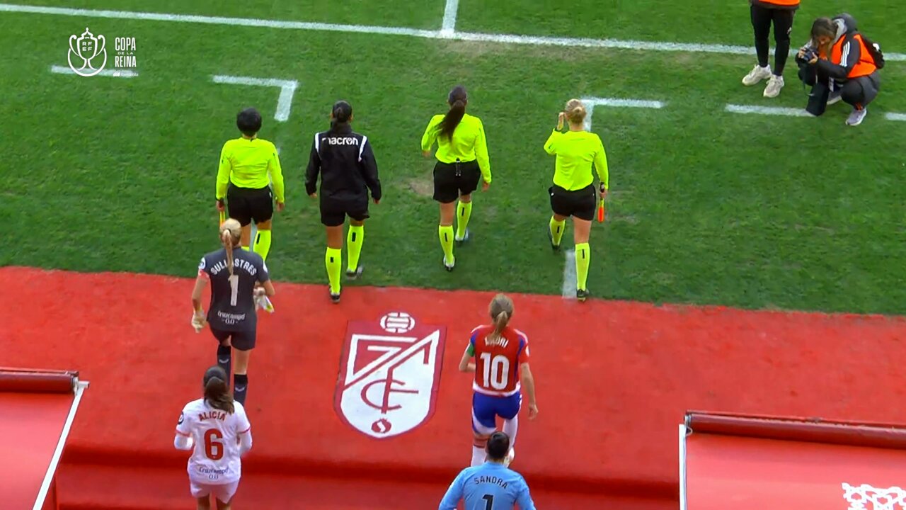  Isa Álvarez min. 11⚽1-1 false Alba Cerrato min. 38⚽2-1 false Edna min. 43⚽3-1 false Laura Pérez min. 65⚽4-1 false Laura Pérez min. 70⚽4-2 false Lucía Moral min 75Octavos de la #CopaDeLaReina @Iberdrola