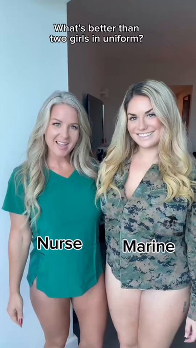@hotwifejj and I took the uniforms all the way off and did so much together…then her husband @foresight314