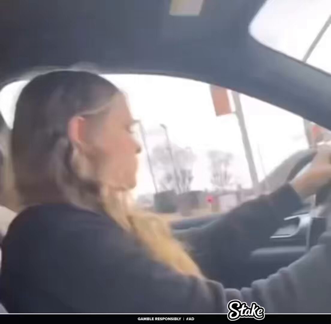 She got caught cheating whilst driving him home 