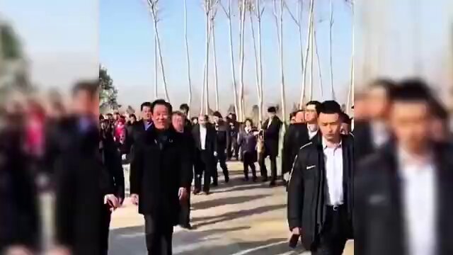 2018年，许家印归乡记：22年未回乡，私人飞机✈️官员簇拥，宴乡亲修祖陵，尽显首富豪迈👍 