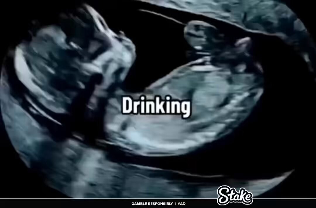 What babies do in the womb. 