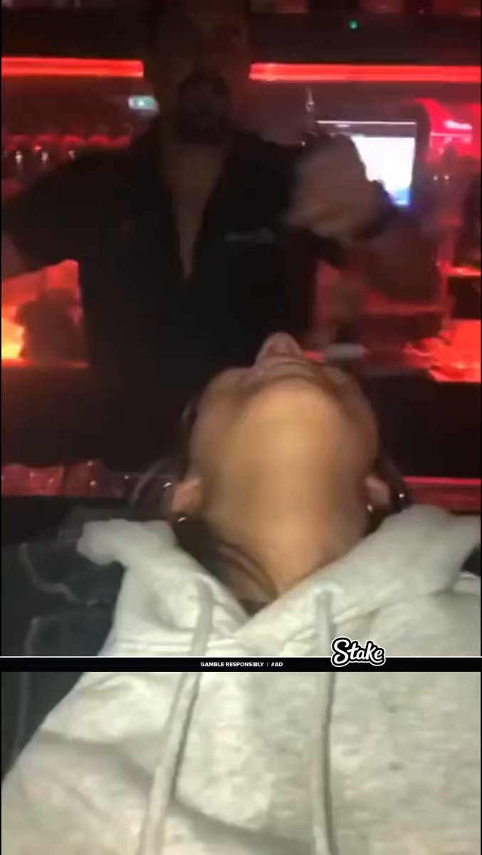 Did he just use her as a shaker? 