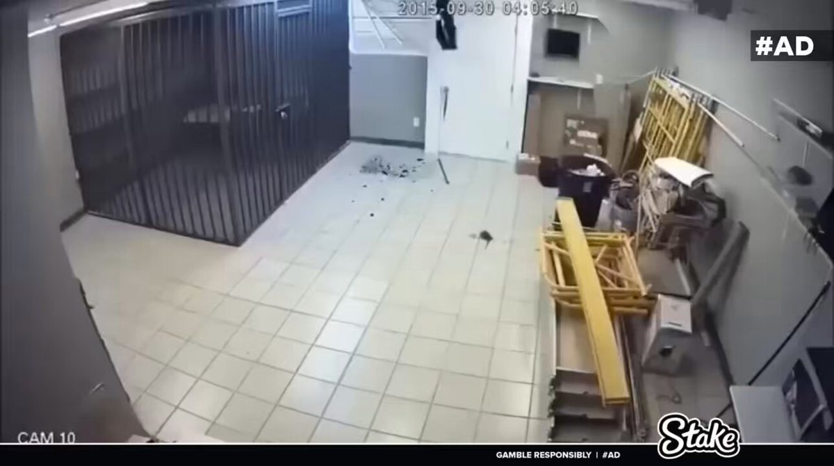 This store owner was tired of being robbed so he built a trapdoor inside his business 