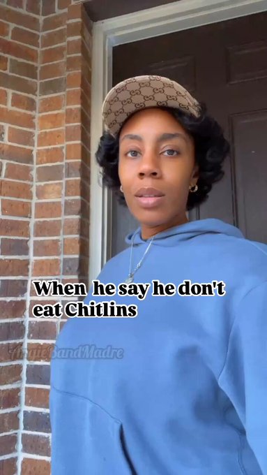 How you don't eat chitlins but you .... https://t.co/gSXlqYSYBj