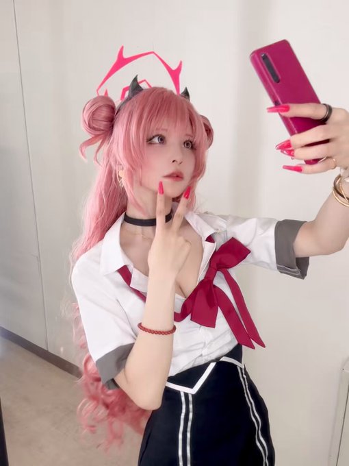 コスプレイヤーやもはちこのTwitter動画7