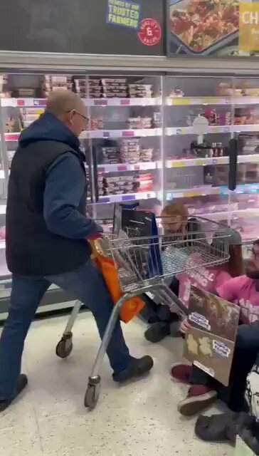 When you’re a climate or vegan activist you can get away with basically anything in the UK.   
