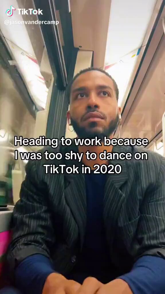 I need to travel back in time to 2020 and be less embarrassed to do cringe dances on TikTok 