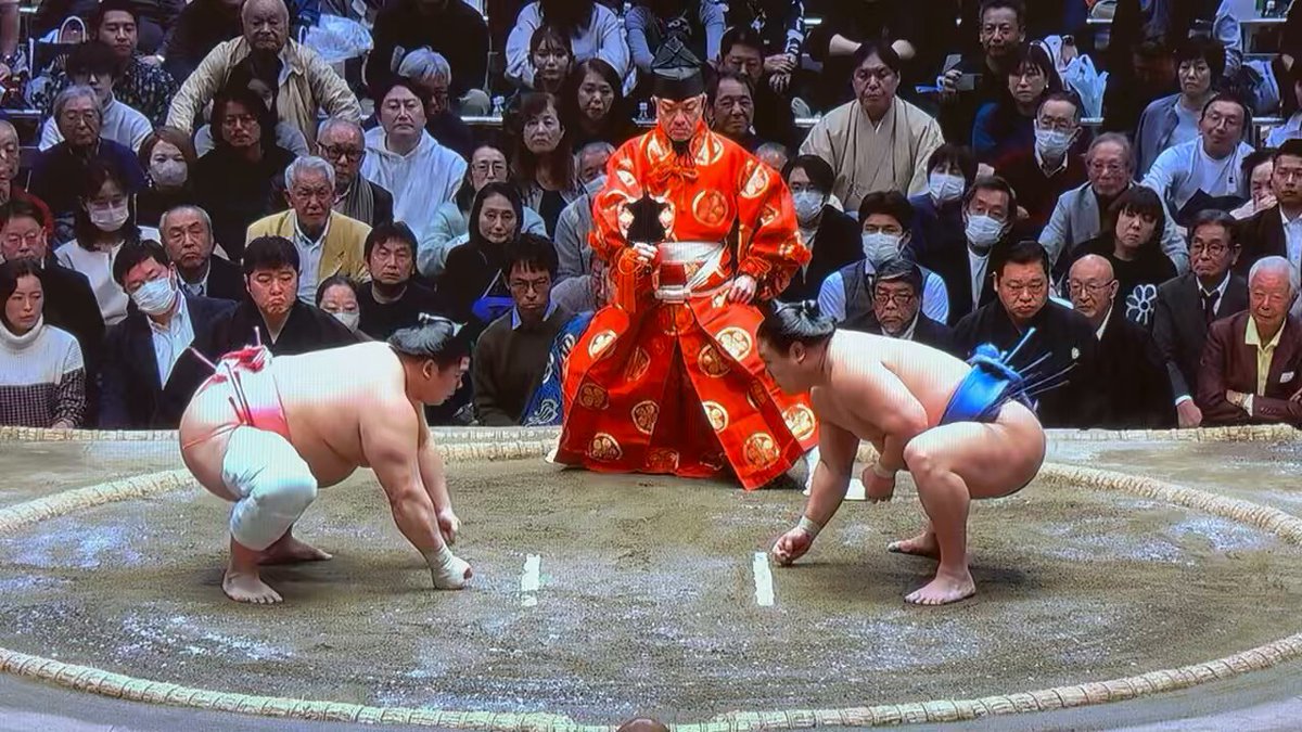 大相撲　翔猿ー王鵬＜令和7年一月場所・六日目＞SUMO