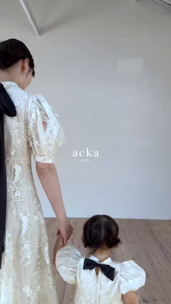 話題の人気 Acka. オフショル ドレス（sheer puff dress | Acka.｜ エーシー スーツ・フォーマル・ドレス