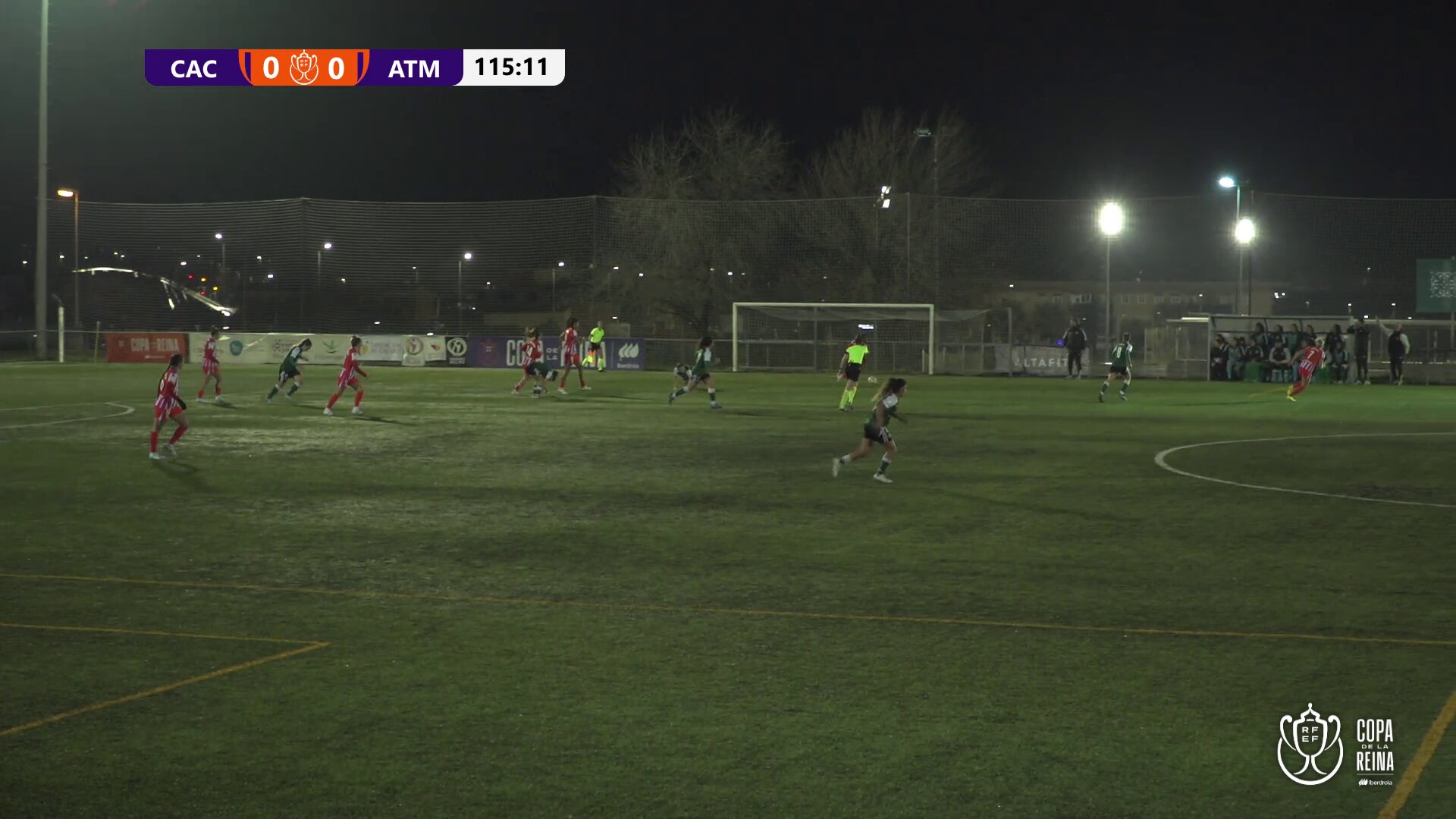 ⚽️ ¡¡𝗚𝗢𝗢𝗢𝗢𝗢𝗢𝗢𝗟!!A cinco minutos del final de la prórroga, Ajibade marca para poner a las colchoneras por delante en el marcador. 🆚 @CacerenoFem - @AtletiFemenino I 0-1 I 116'#CopadelaReinaIberdrola