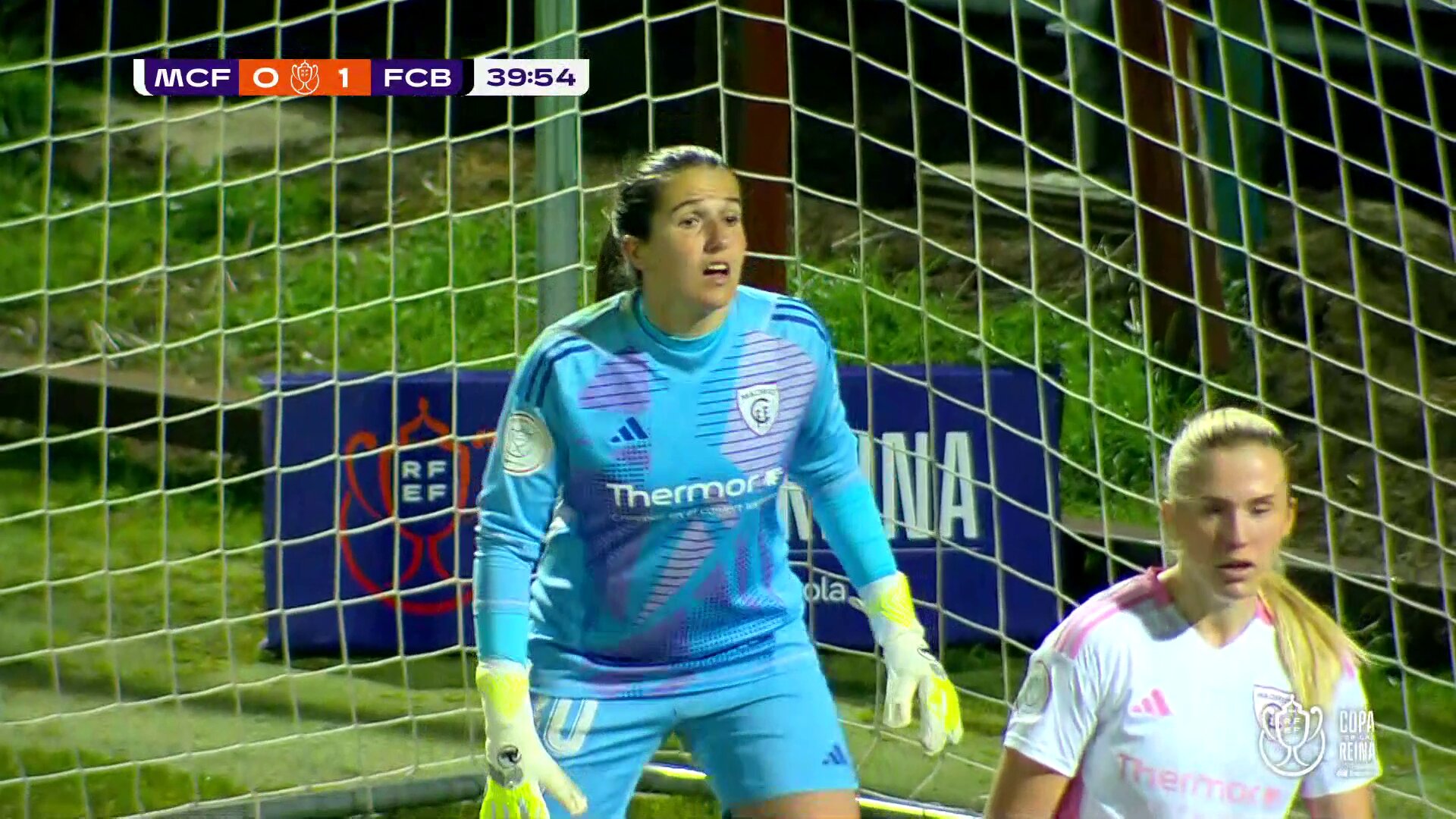 💥 ¡𝗚𝗢𝗢𝗢𝗢𝗢𝗢𝗢𝗢𝗟 DEL BARÇA!📐 Centro perfecto de Aitana que Marta Torrejón cabecea para poner el segundo.🆚 @MadridCFF - @FCBfemeni I 0-2 I 40'📺 @teledeporte #CopadelaReinaIberdrola