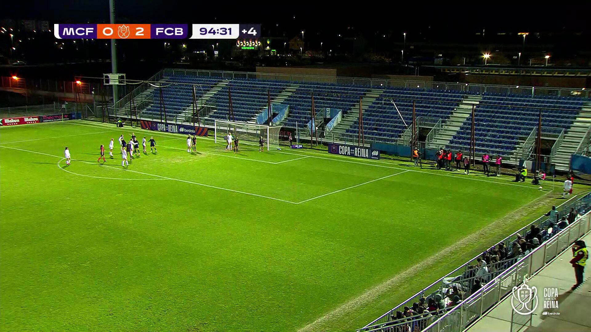 💥 ¡𝗚𝗢𝗢𝗢𝗢𝗢𝗢𝗢𝗢𝗟 DE LAS LOCALES!Marca Cometti en el último minuto de partido para reducir la distancia. 🆚 @MadridCFF - @FCBfemeni I 1-2 I 90+4'📺 @teledeporte #CopadelaReinaIberdrola