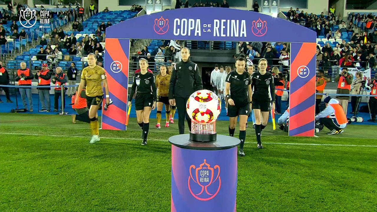  Copa de la Reina🆚 @realmadridfem false 3-1 false @RealSociedadFEM ⚽️ 1-0 false Weir (22')⚽️ 1-1 false Amaiur (45+1')⚽️ 2-1 false Toletti (94')⚽️ 3-1 false Linda Caicedo (107')#CopaDeLaReinaIberdrola 🏆 false Cuartos de final