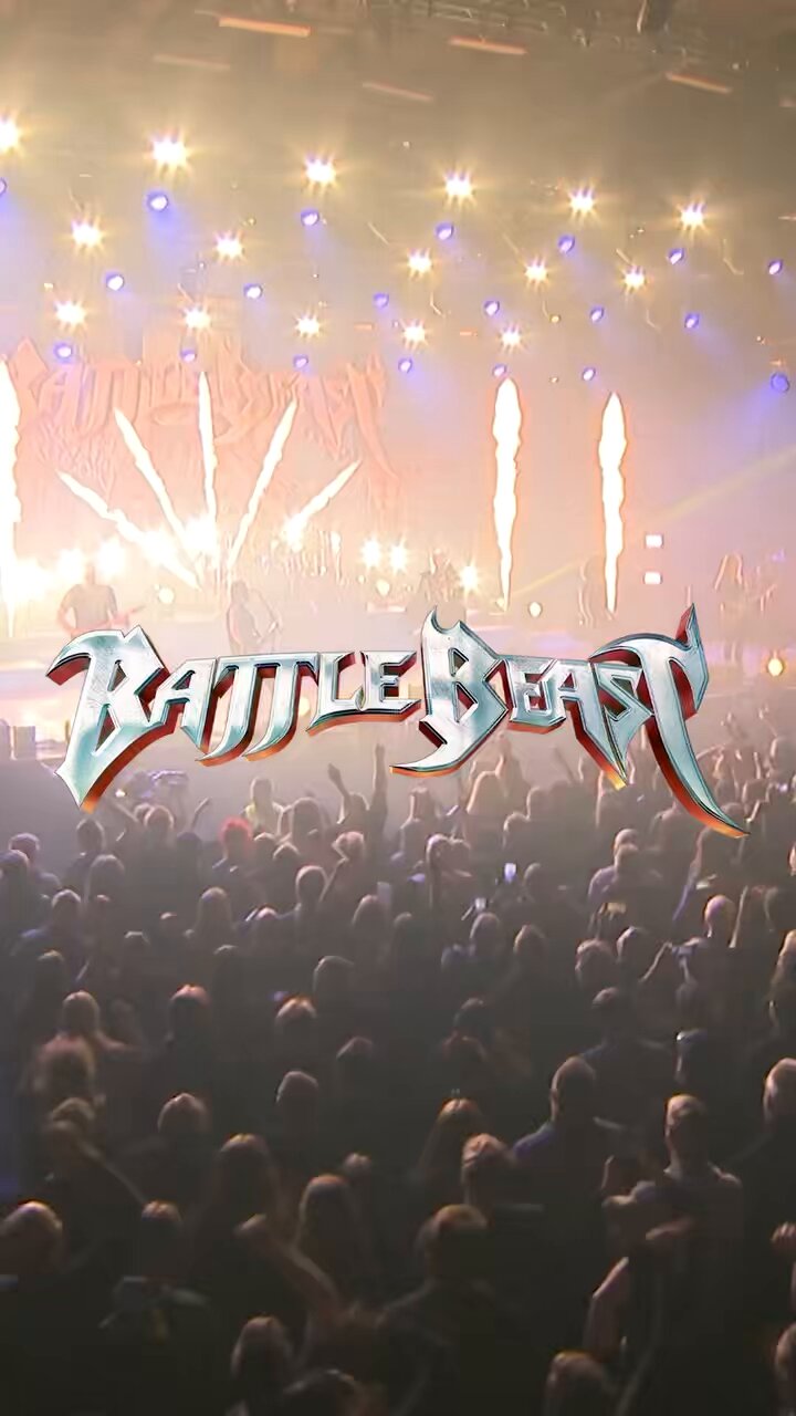 2013年 初来日公演②⚫Battle Beast☆バトルビースト□Tシャツ M