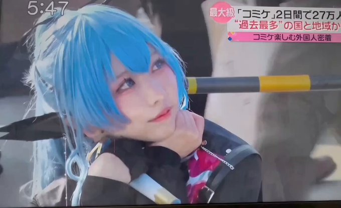 Twitterのコスプレ動画2