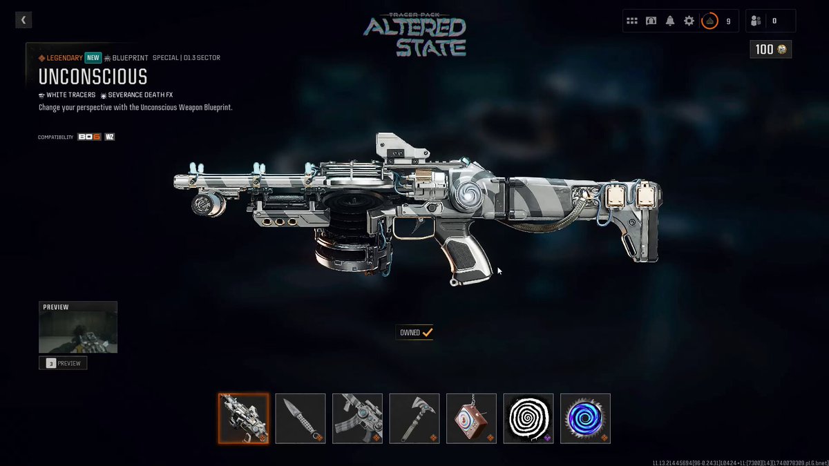 Dark Matter finished on all 3 of the new guns! Had a day and