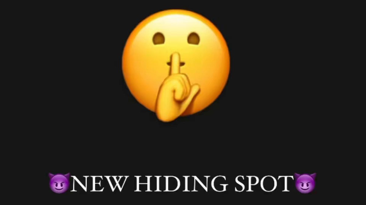 ??? NEW HIDING SPOT ??? LITERALLY NOTHING BUT HANDSOM20250304020158