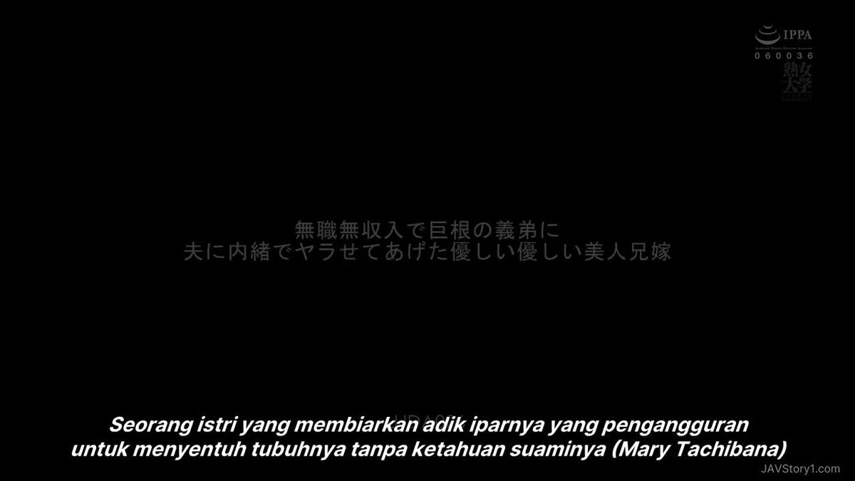 Kakak ipar yang baik dan cantik diam-diam membiarkan adik iparnya yang pengangguran dan berpenis besar bercinta dengannya tanpa sepengetahuan suaminya JJDA-026 Mary Tachibana