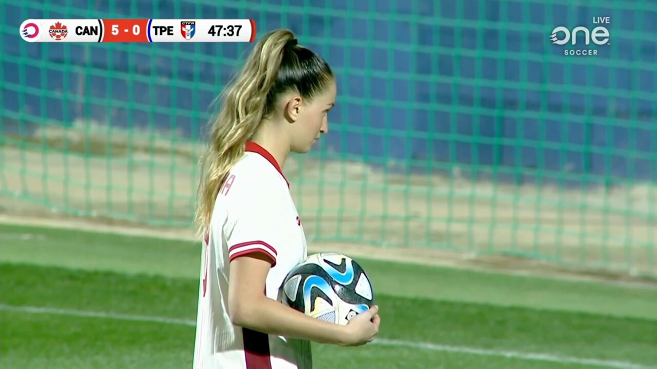 GOAL 🇨🇦🇨🇦🇨🇦🇨🇦🇨🇦🇨🇦Jordyn Huitema adds a second to her tally from the penalty spot as the #CanWNT go up 6-0 vs. Chinese Taipei 🎯🔴 Watch LIVE on OneSoccer