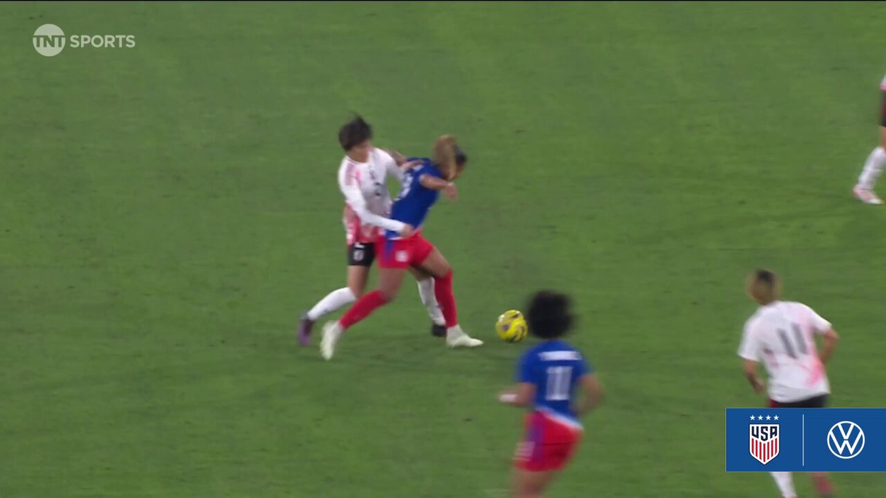 Another moment for this strike in San Diego! #USWNT x @VW