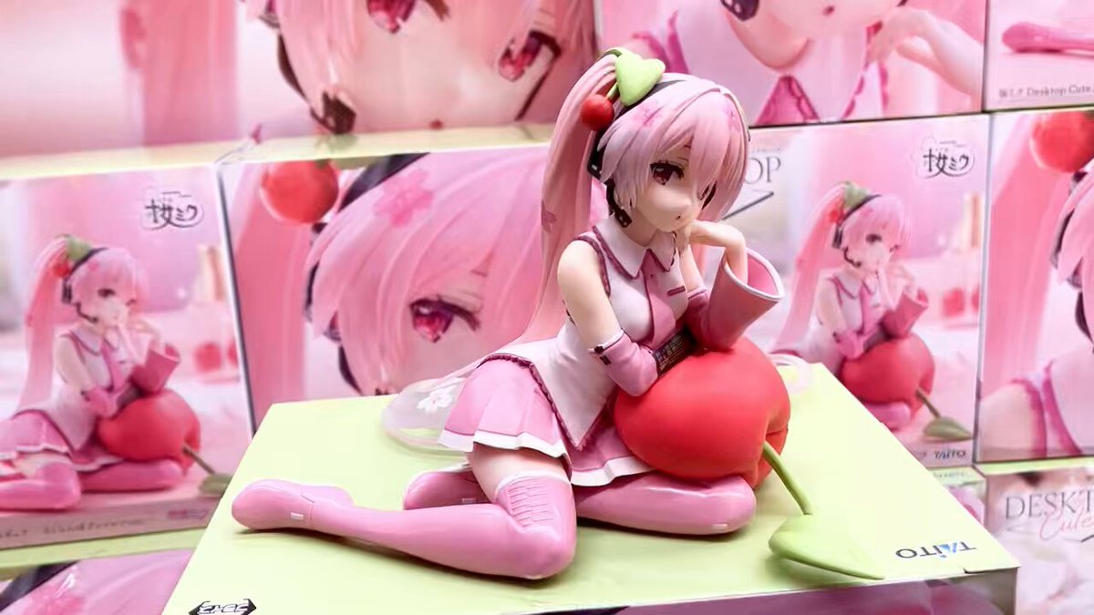 楽天市場】桜ミク Desktop Cute フィギュア 〜さくらんぼ