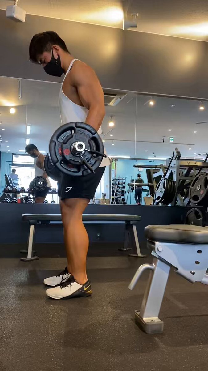 ウエイトトレーニング tomohiro_workout Serious shoulder training with EITO! Delta training packed