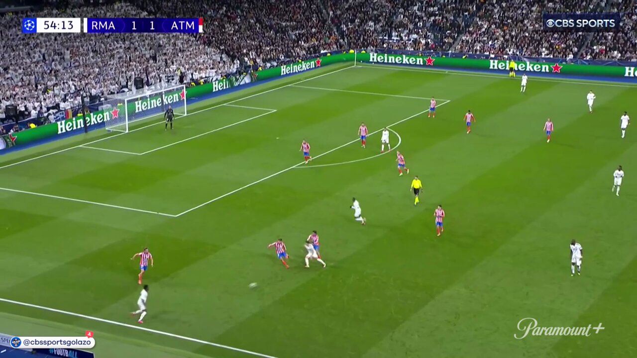 Brahim Díaz puts on his dancing shoes and slots it into the corner for Real Madrid 🤌